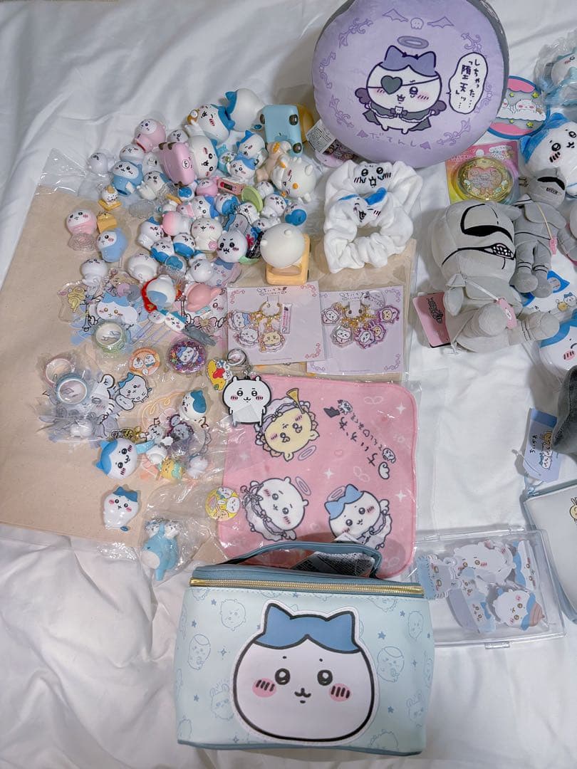 ちいかわ はちわれあの子ぬいぐるみ・マスコットセットまとめ売り 値下げ