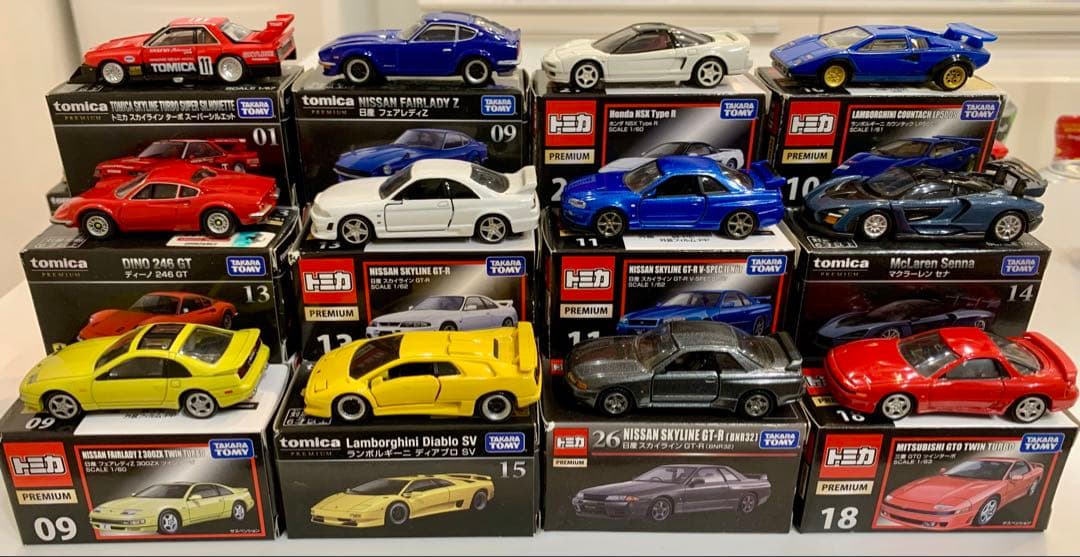 トミカ　プレミアム　まとめ売り100台超　廃盤　未開封あり