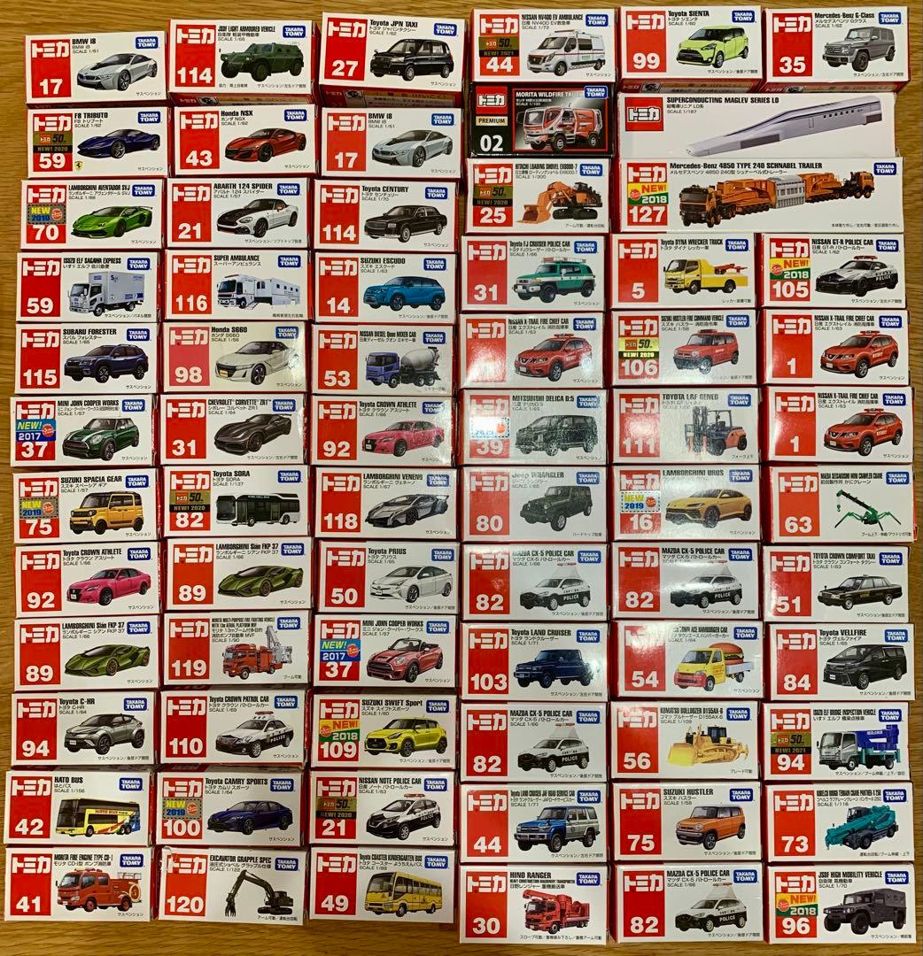 トミカ　プレミアム　まとめ売り100台超　廃盤　未開封あり