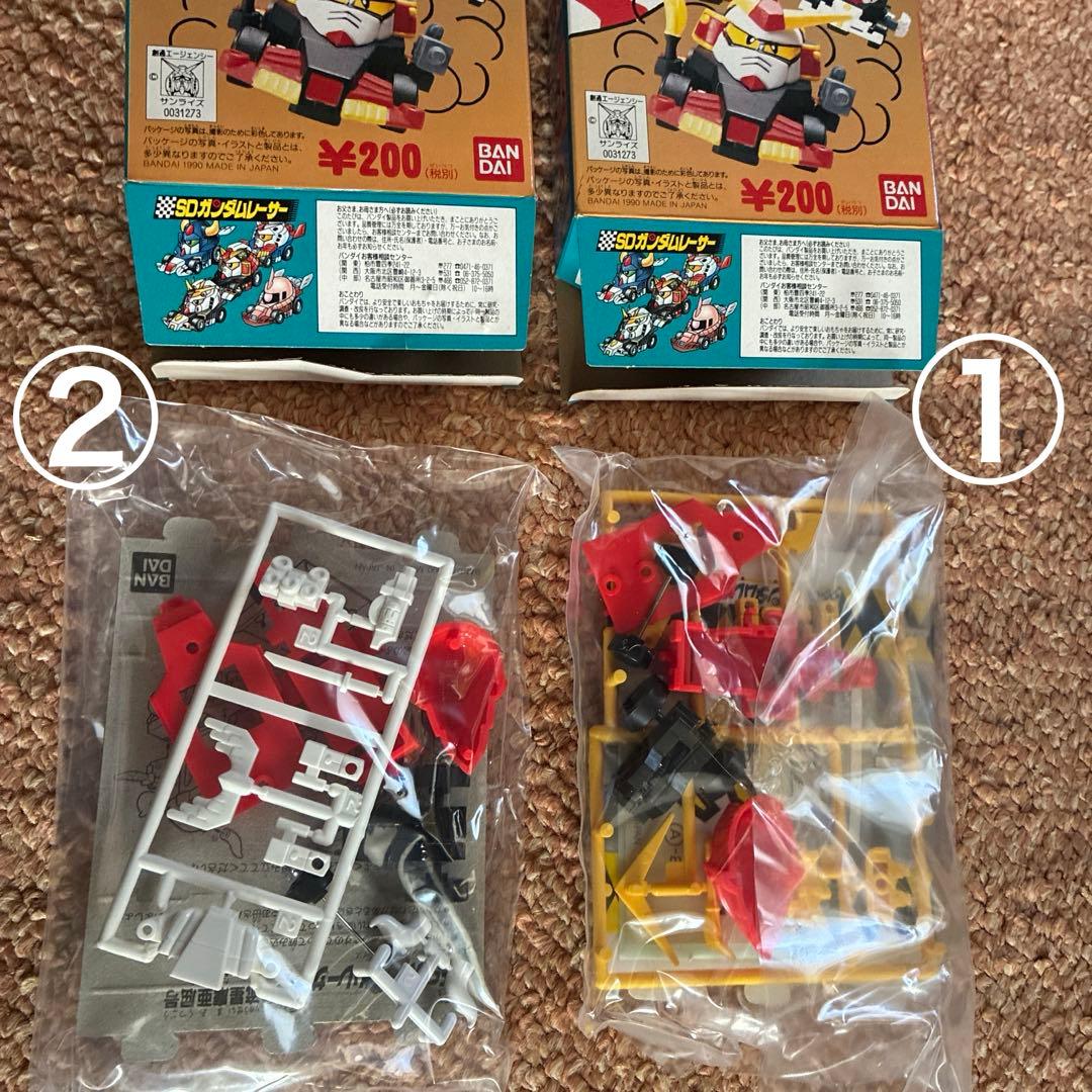 x*3様 SDガンダムレーサー　全5種セット