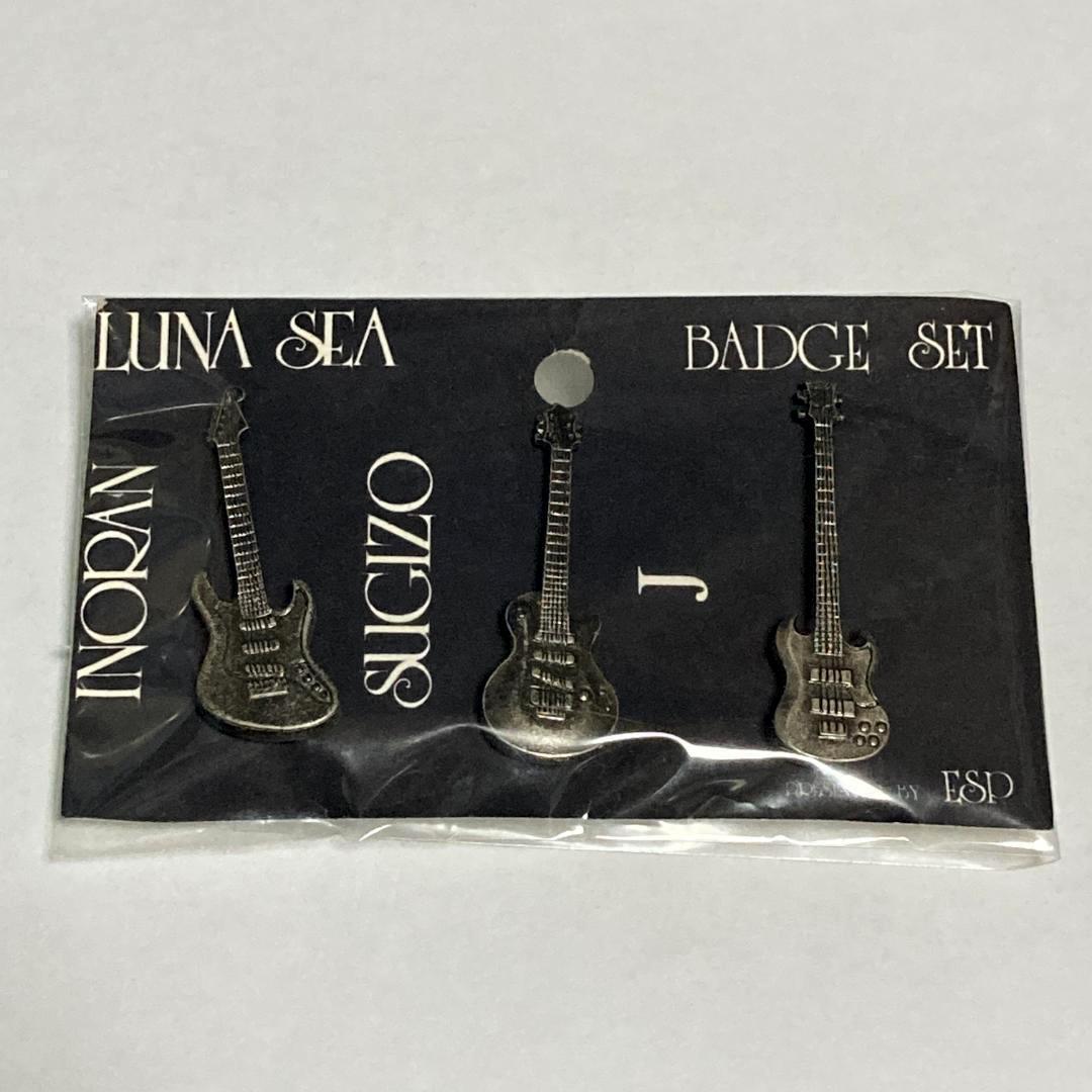 【新品未使用】LUNA SEA　ピンバッジ セット　ギターベースルナシーESP