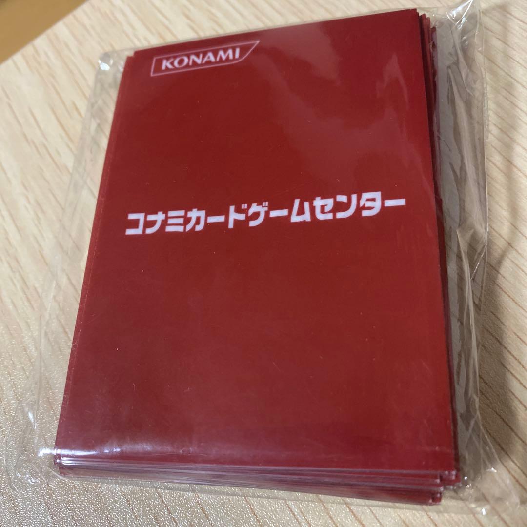 希少　コナミカードゲームセンター　スリーブ　未開封