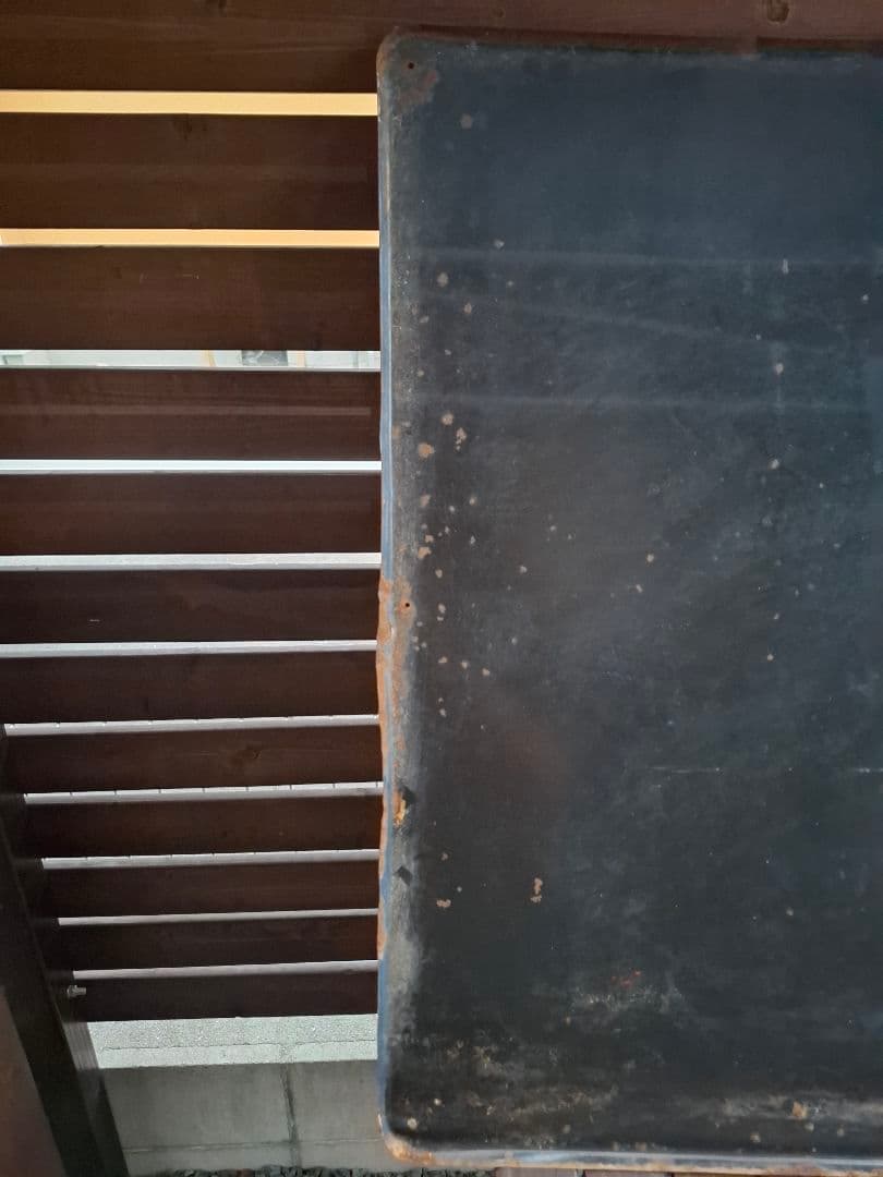 け*じ様 琺瑯看板　ハイアース　水原　ホーロー看板　昭和　レトロ