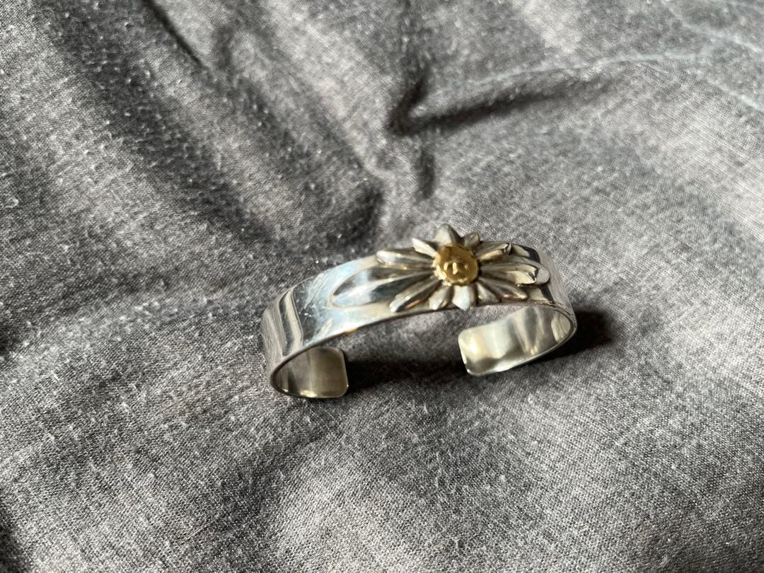 ゴローズ　オールド　フラワーバングル gc24