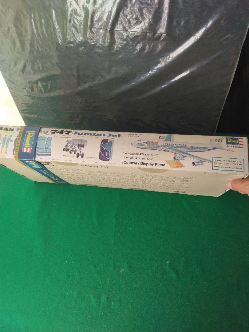 Revell Boeing 747 Jumbo Jet 1/144 未開封品