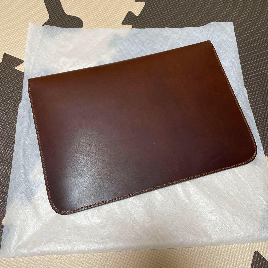 本革タブレットケース iPadPro/Air対応 11インチ モカ 高級