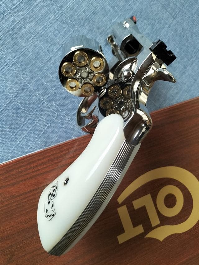 タナカコルトパイソン Rモデル2.5inスネークアイズニッケルフィニッシュ