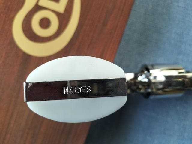 タナカコルトパイソン Rモデル2.5inスネークアイズニッケルフィニッシュ