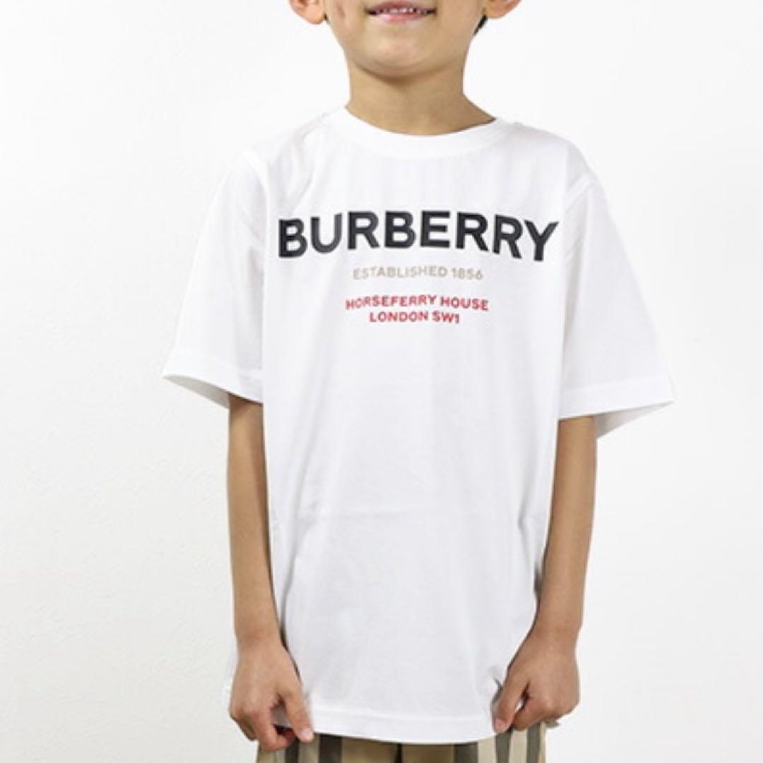 yk88︎⌣̈⃝様 バーバリー白タグベビーTシャツ86cm 4万500円