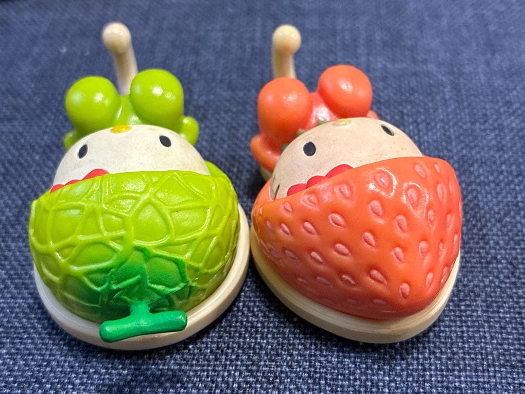 ハローキティ フルーツマグネットフック 6個セット なっちゃん 平成レトロ