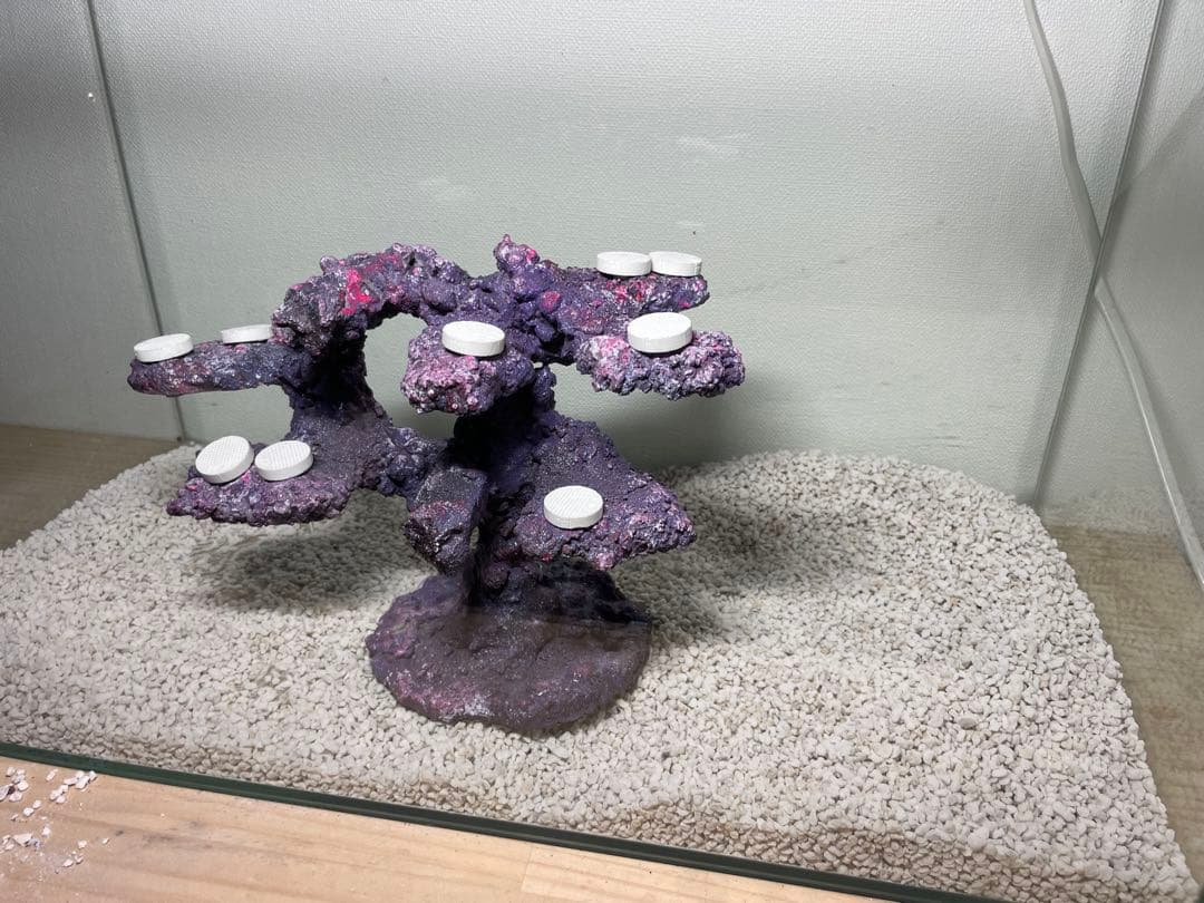 【送料無料】人工ライブロック　PHR15／9穴加工　アク抜き済み安心塗料使用