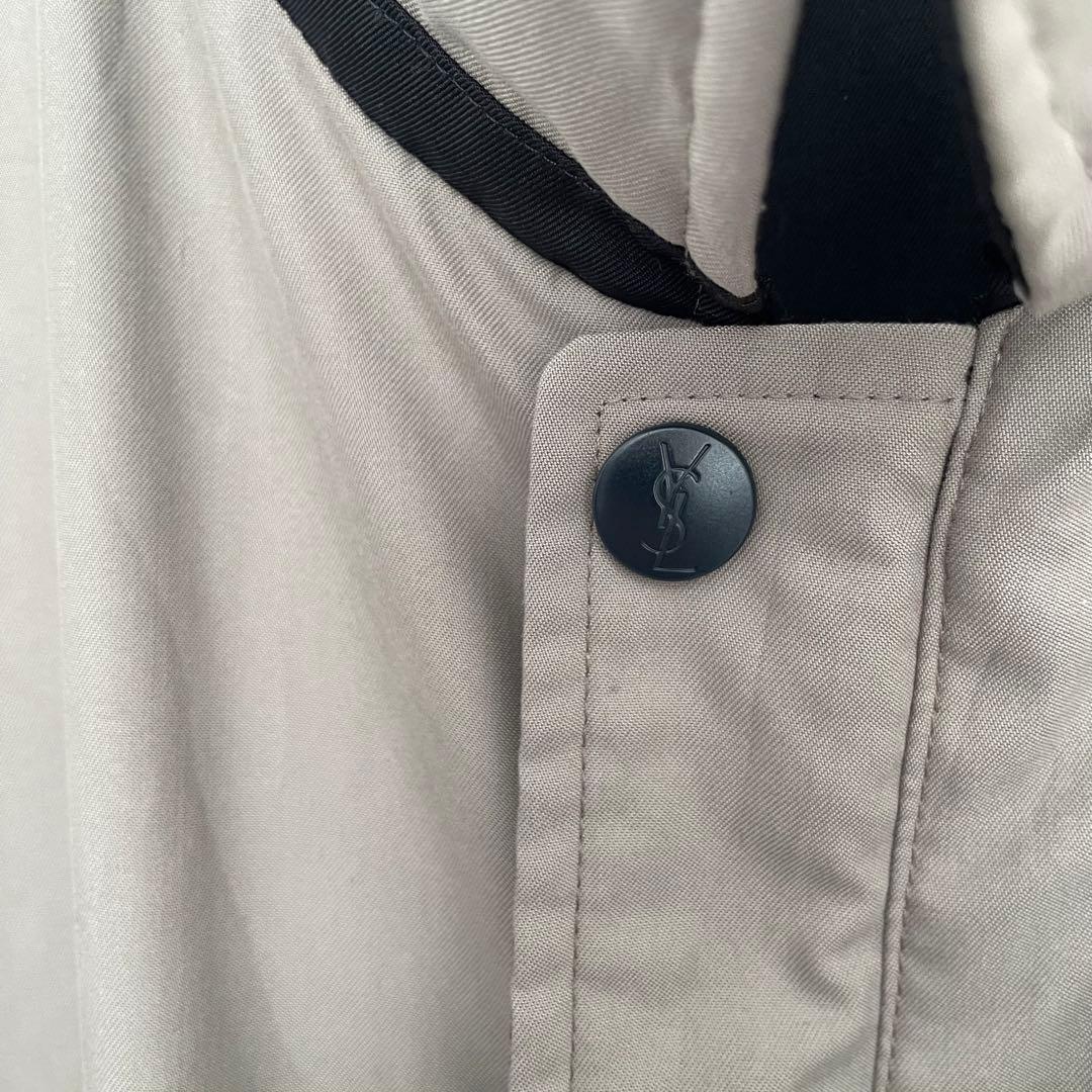 Yves Saint Laurent ブルゾン リバーシブル ロゴ刺繍 古着
