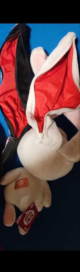 汎用うさぎ デュアル ペンケース 白1体