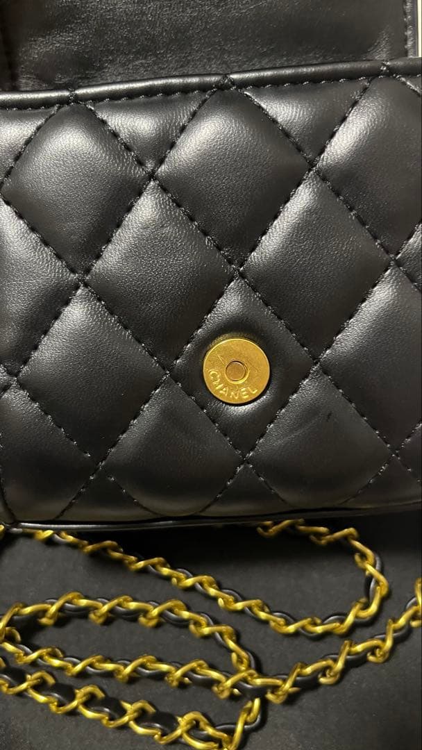 ノベルティ ショルダーバッグ ミニバッグ キルティング シャネル CHANEL