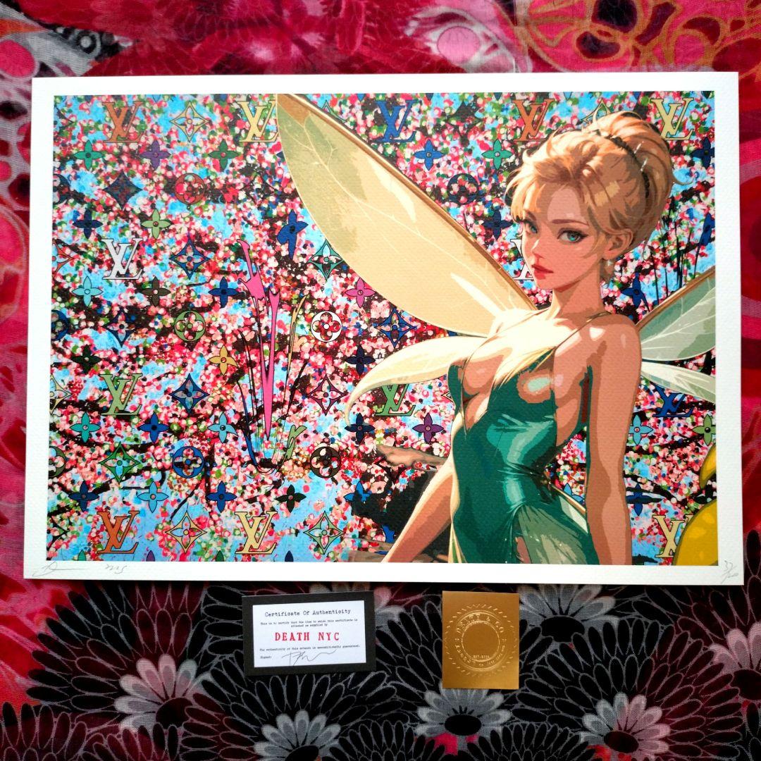 death nyc 世界限定100枚 ティンカーベル　ルイヴィトン