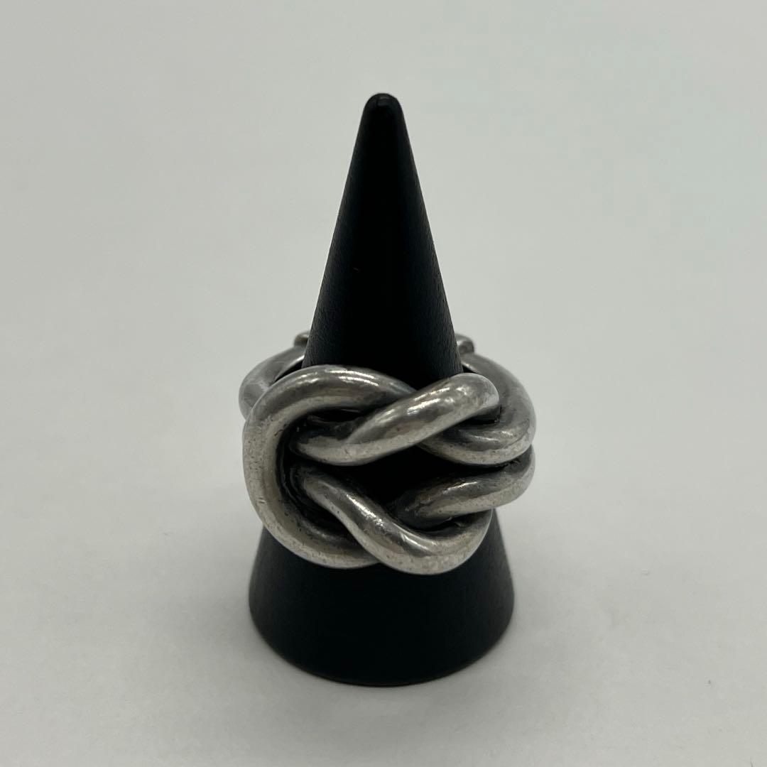 ぶたっこ グッチ GUCCI ノット リング 表記サイズ19 SV925