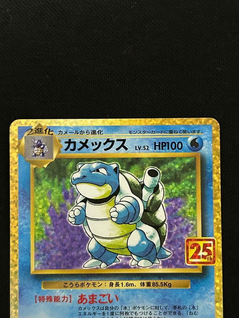 【極美品】カメックス プロモカードパック 25th ANNIVERSARY