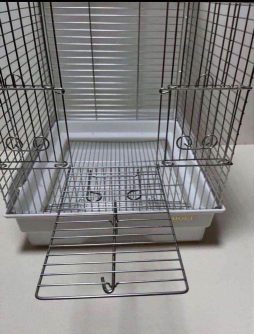 HOEI 35手乗り 横あみ ステンレス 底色ホワイト おまけ付