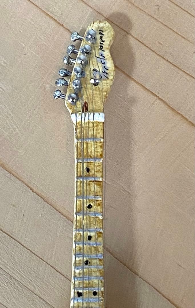 フェンダー　テレキャスター　ミニチュアギター　吉田和則