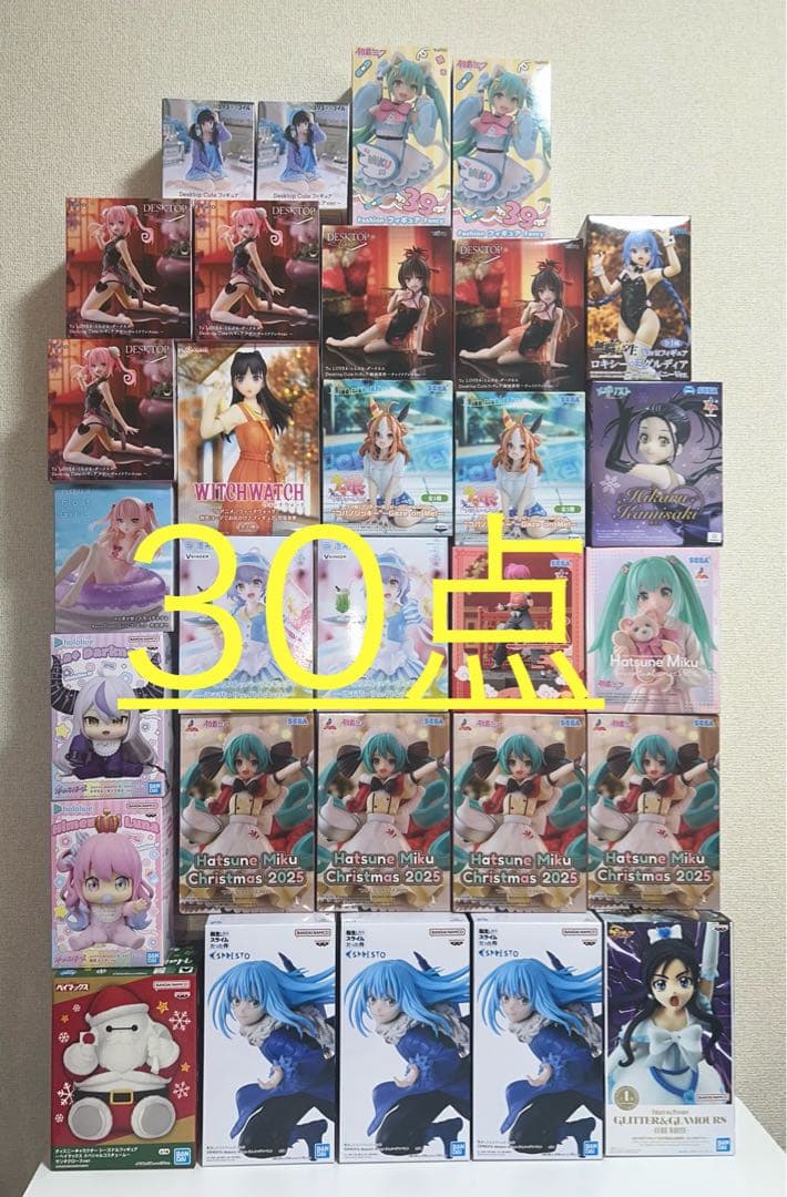 美少女フィギュア　30点　まとめ売り　プライズフィギュア