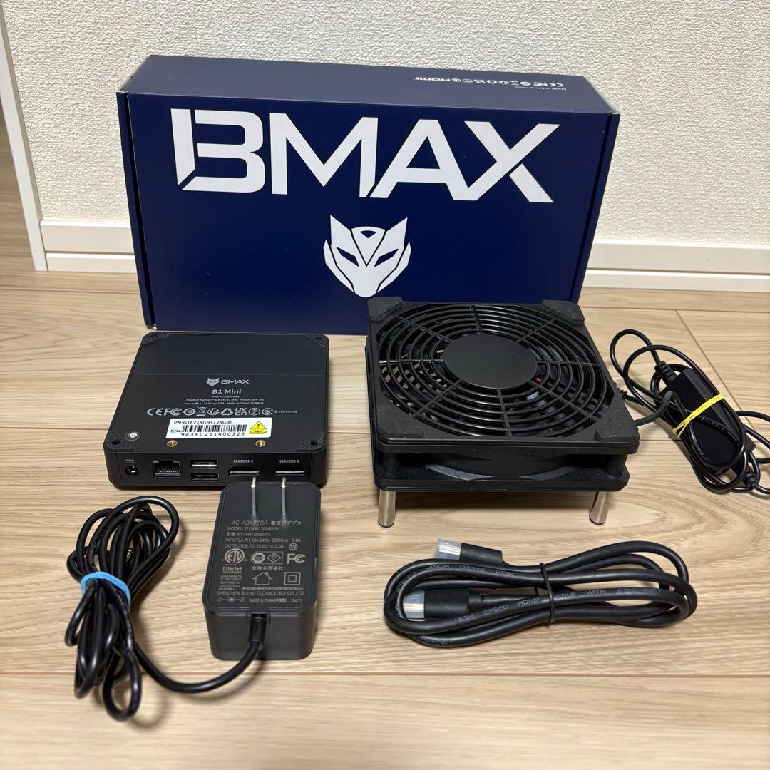 ミニPC BMAX Mini PC 8GB RAM 128GB SSD