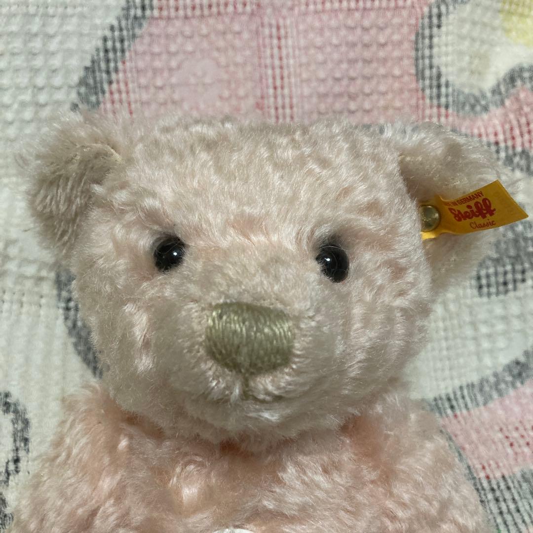 Steiff シュタイフ リンダ テディベア パールピンク 30cm 中古品