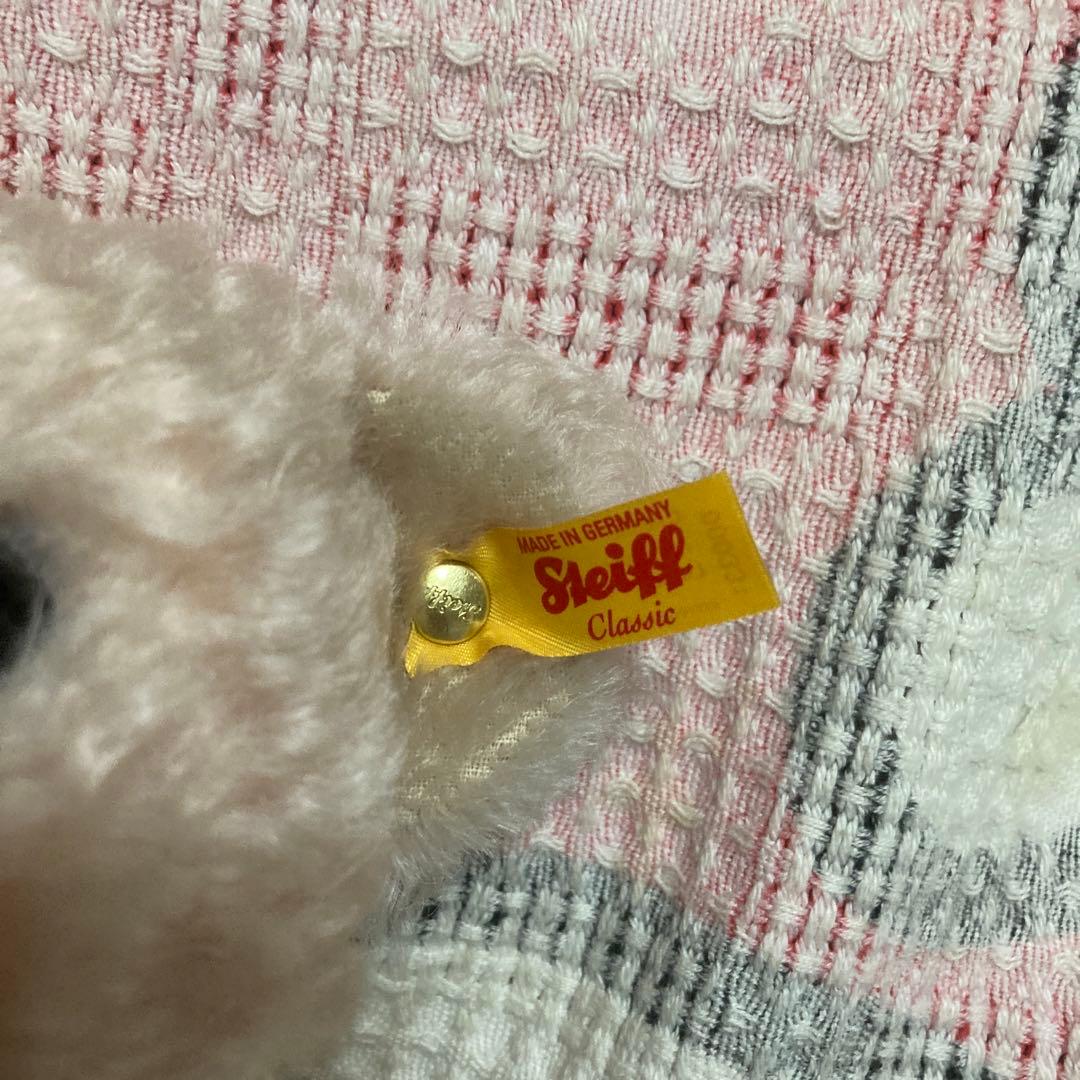 Steiff シュタイフ リンダ テディベア パールピンク 30cm 中古品