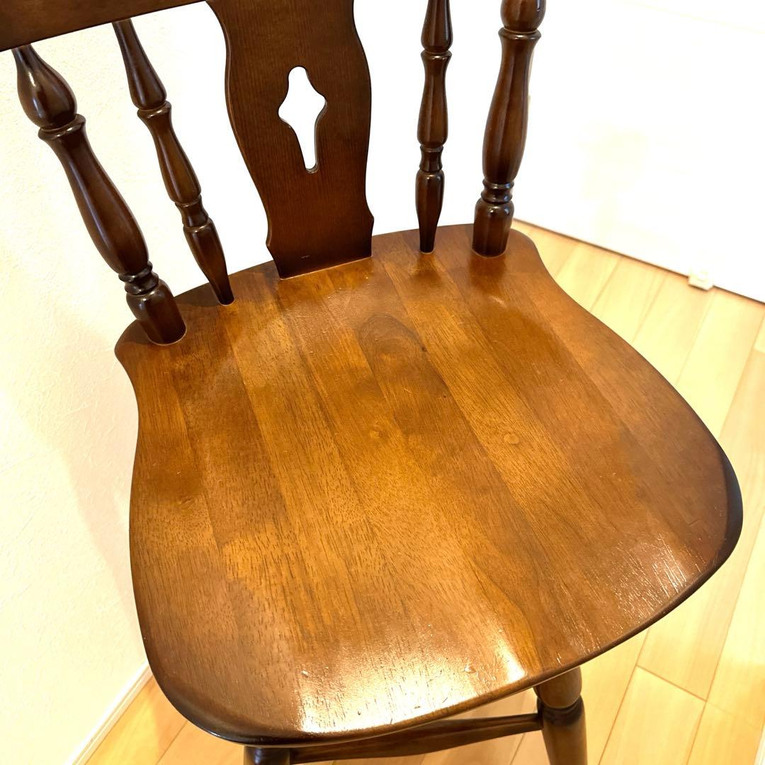 karimoku カリモク コロニアル回転式ウィンザーハイチェア高級