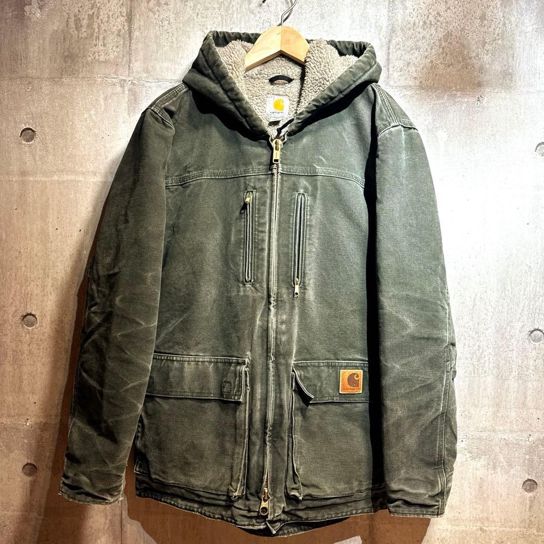 【極上】carhartt トラディショナルジャケット　ゴールデンサイズS mos