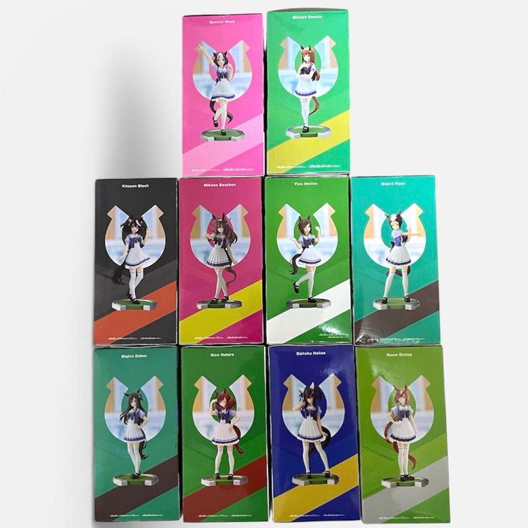 ウマ娘 制服フィギュア プライズ　まとめ売り　10体