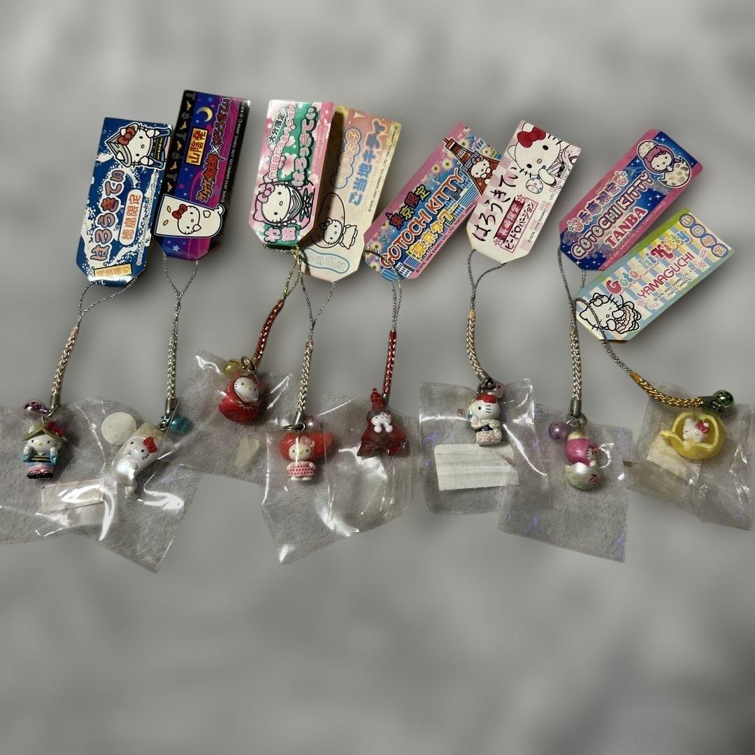 ご当地キティ まとめ売り2000-2010年代頃 未使用10体　開封済み4体