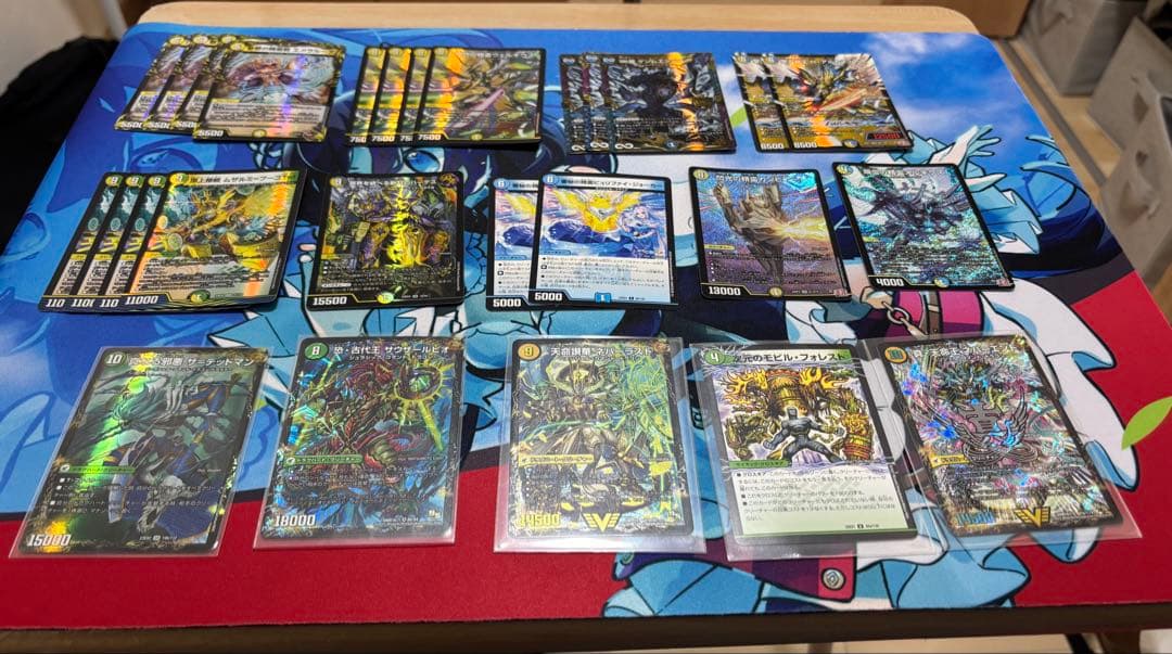 デュエマ　青白天門　デッキ　デッキパーツ付き