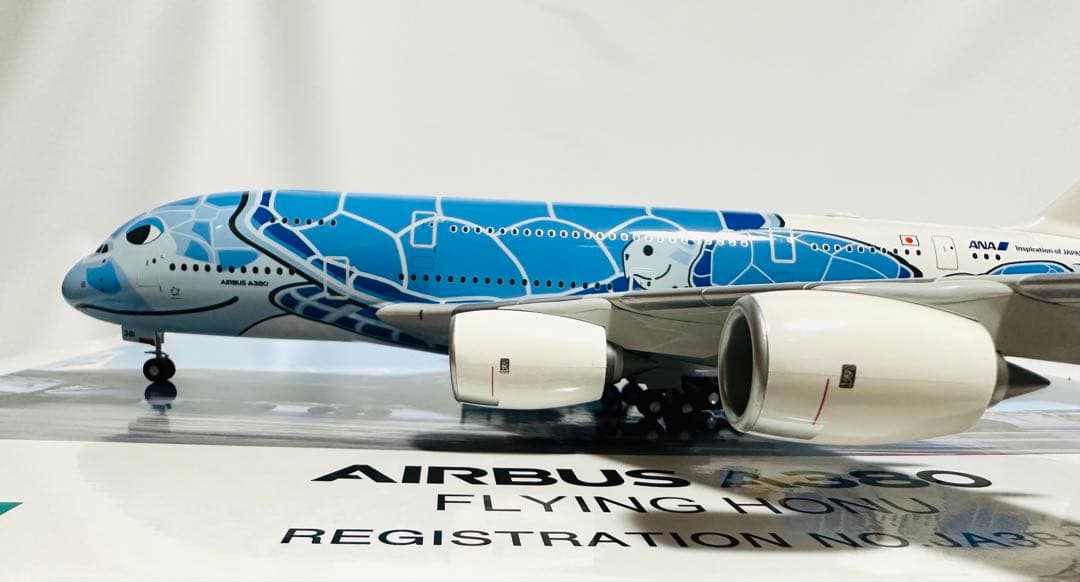 全日空商事 1/200 ANA A380 FLYING HONU