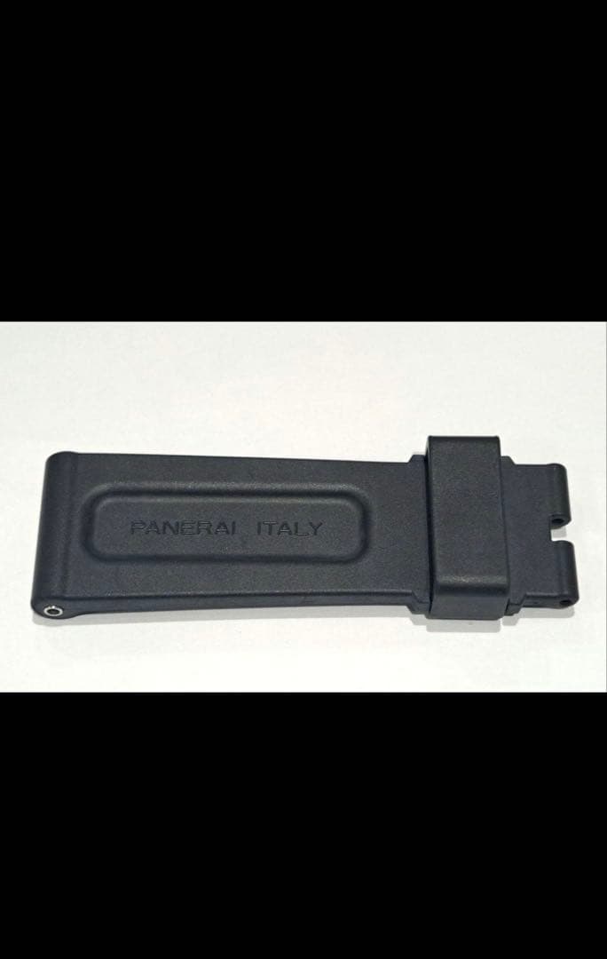 OFFICINE PANERAI オフィチーネ　パネライ　純正　ラバーベルト　黒