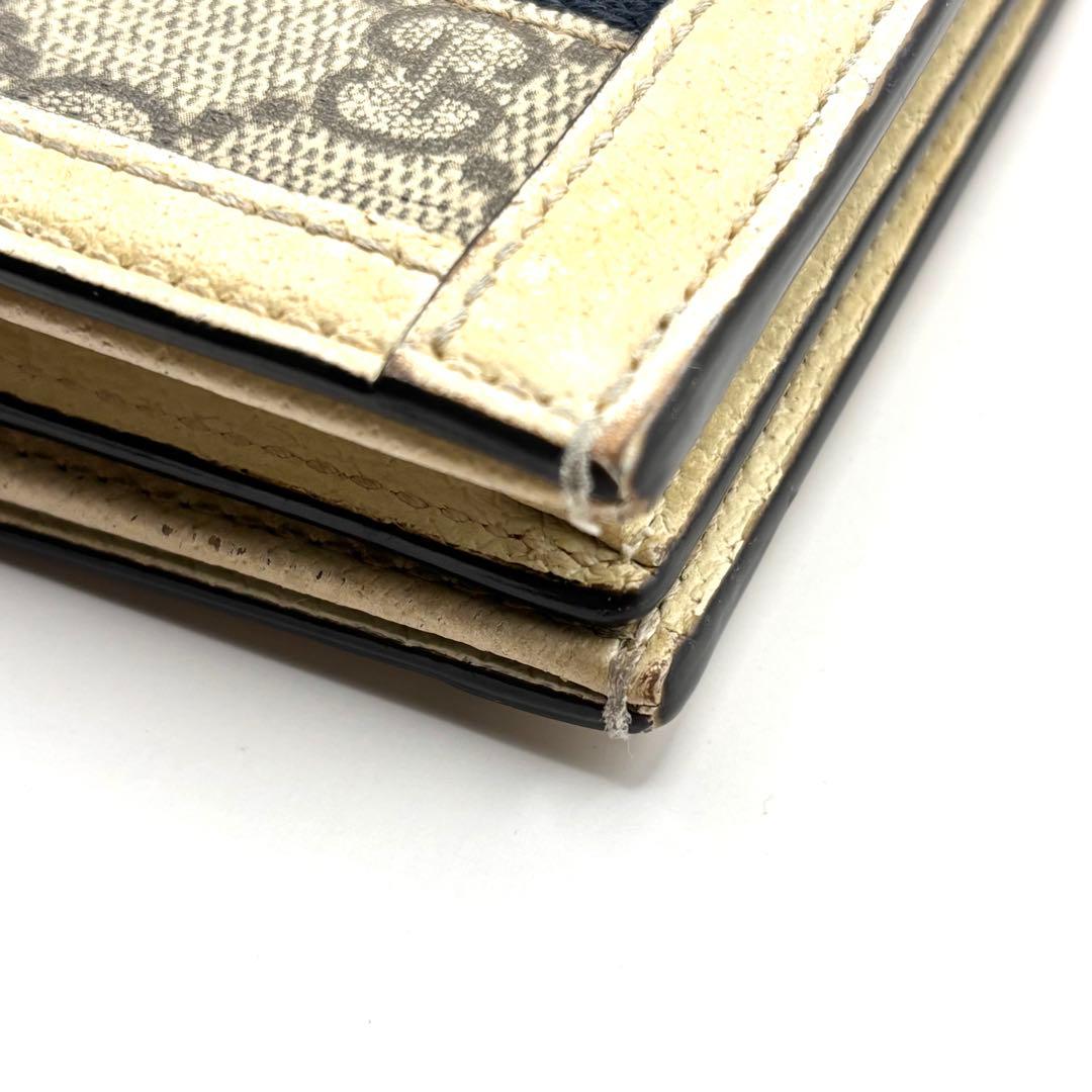 グッチ 折り財布 オフィディア マーモント シェリーライン GGスプリーム