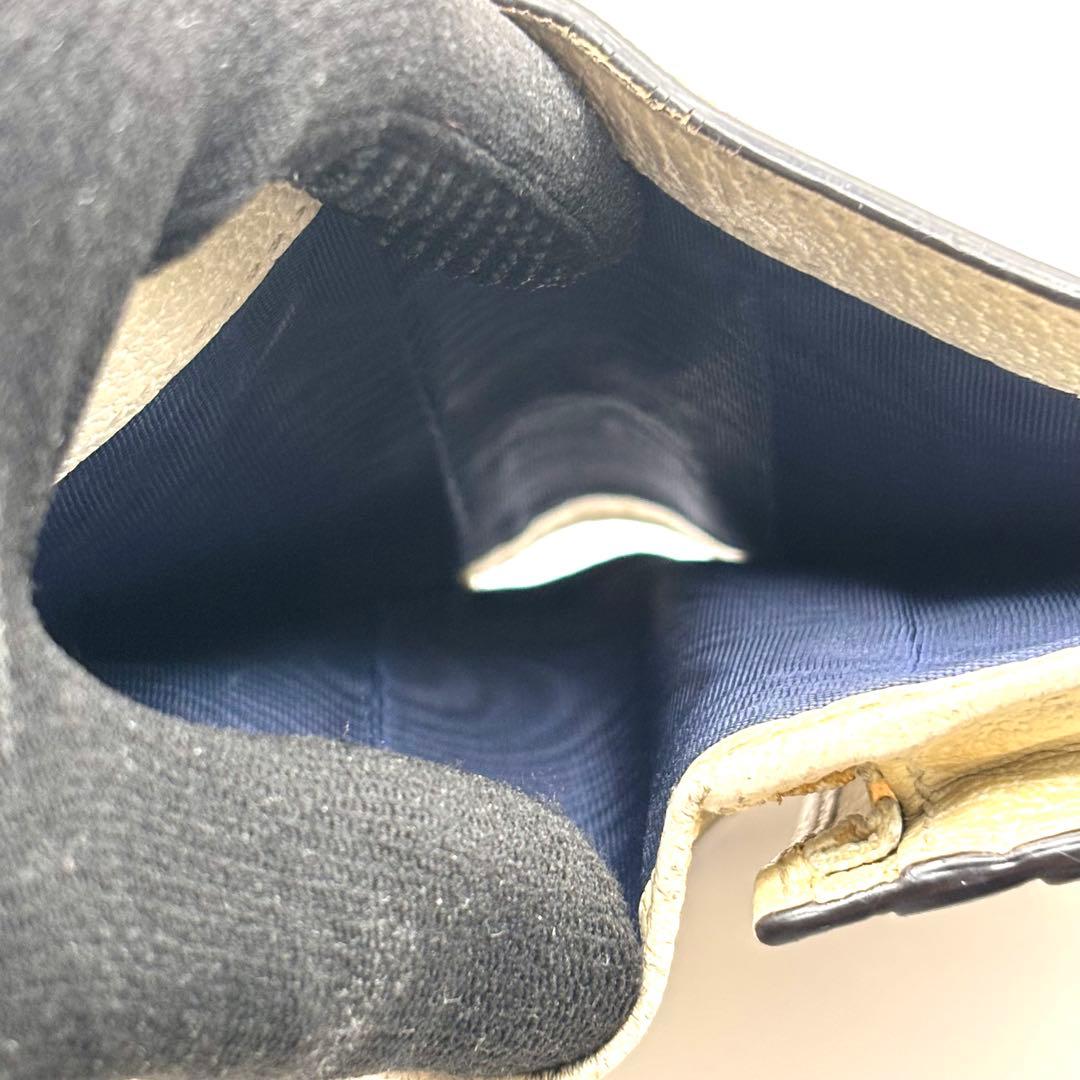 グッチ 折り財布 オフィディア マーモント シェリーライン GGスプリーム