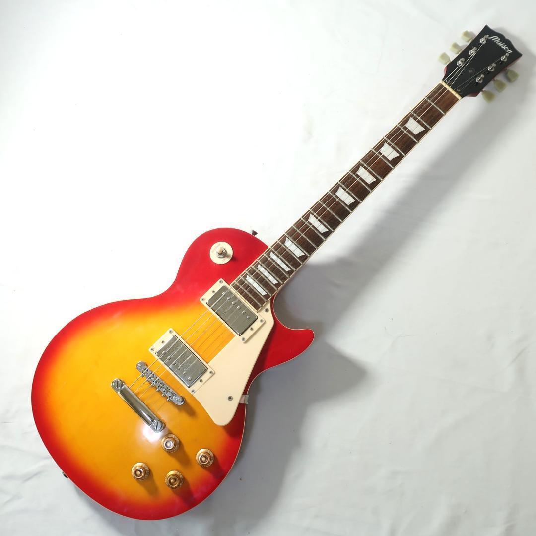 Maison レスポールタイプ エレキギター チェリーサンバースト