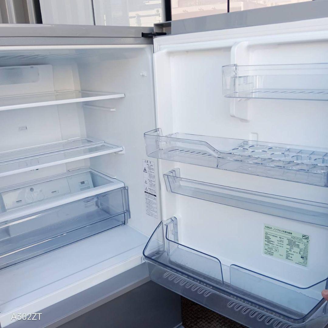 2131 送料設置込み　新生活　アクア大型冷蔵庫　3ドア　洗濯機
