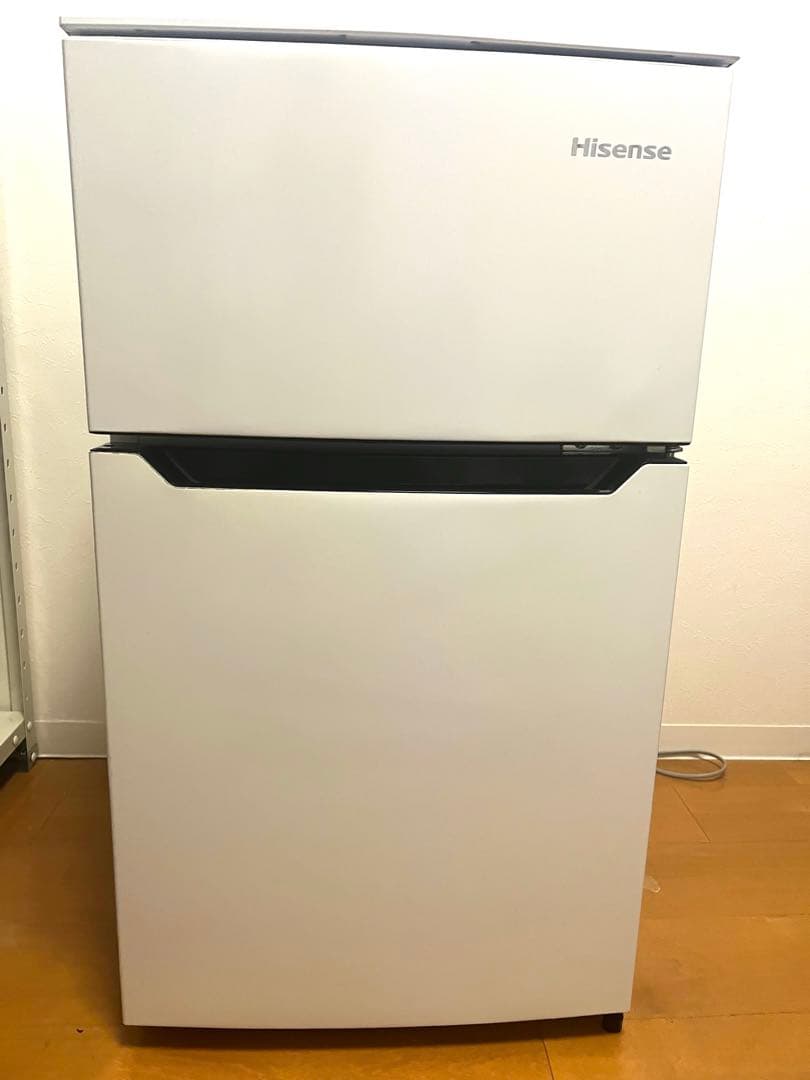 Hisense HR-B95A 2ドア冷蔵庫 ホワイト　送料込み