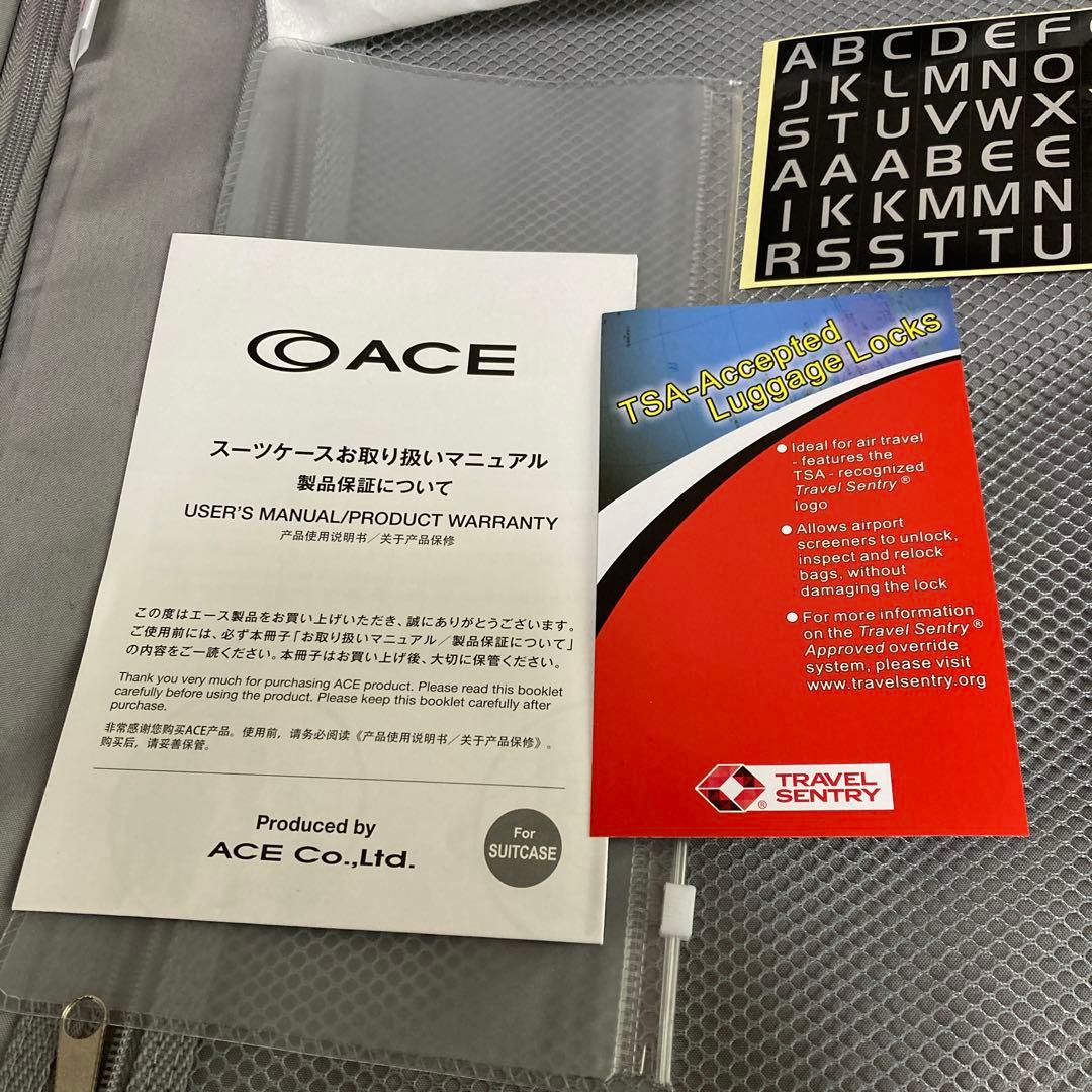 ACE スーツケース Lサイズ　85L