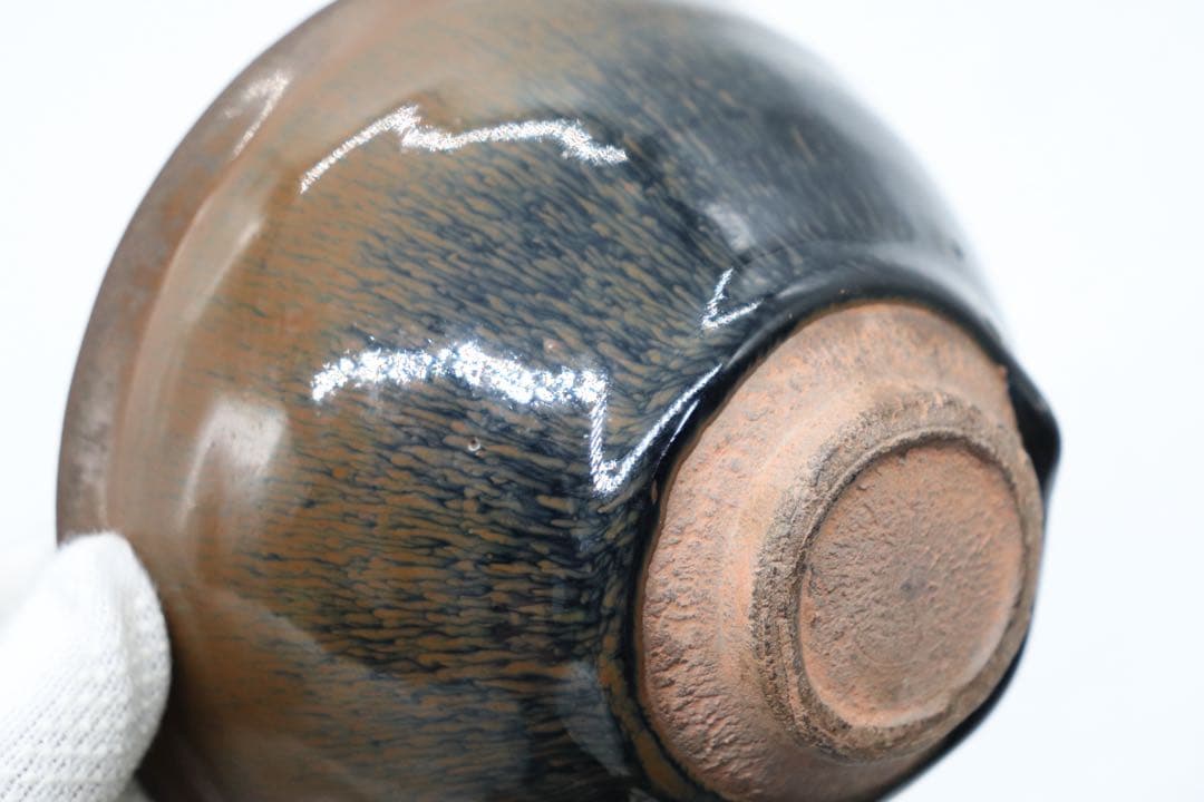 中国　兎豪天目茶碗　建窯　茶器　送料込み251003