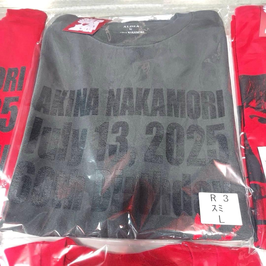 新品未開封　中森明菜　ALDEA　FC　期間限定　還暦　Tシャツ　6枚セット　L