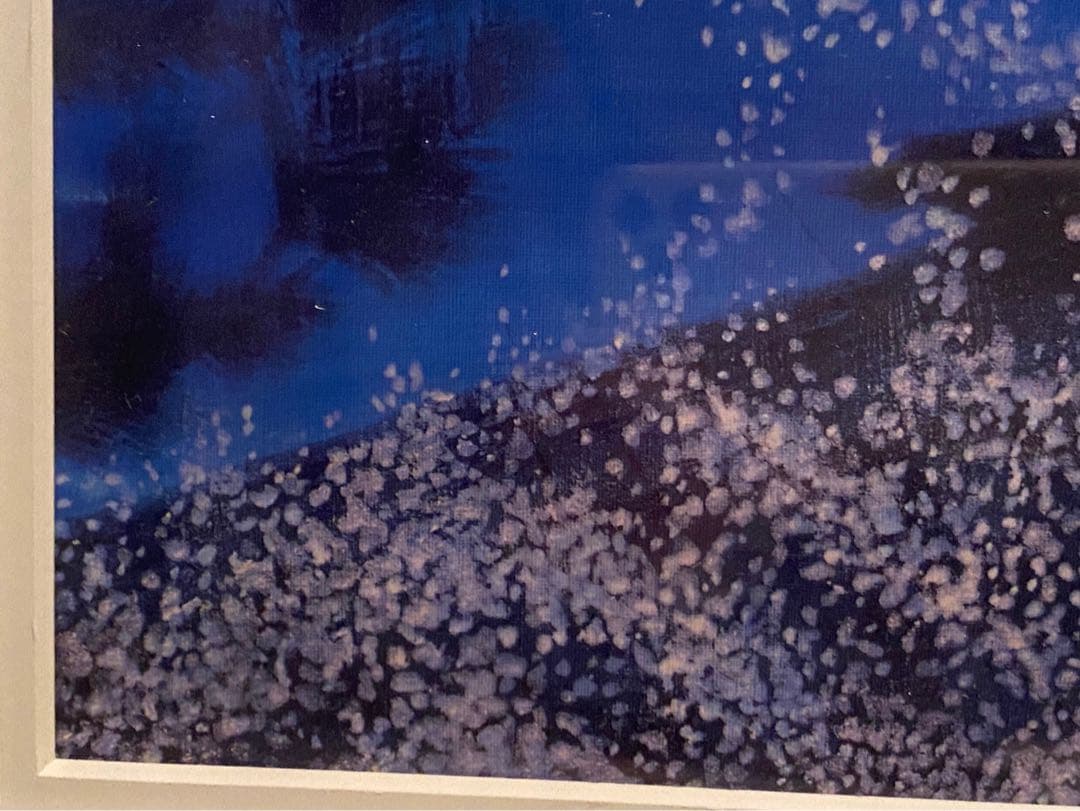 平山邦夫 法隆寺 アート 額縁 インテリア