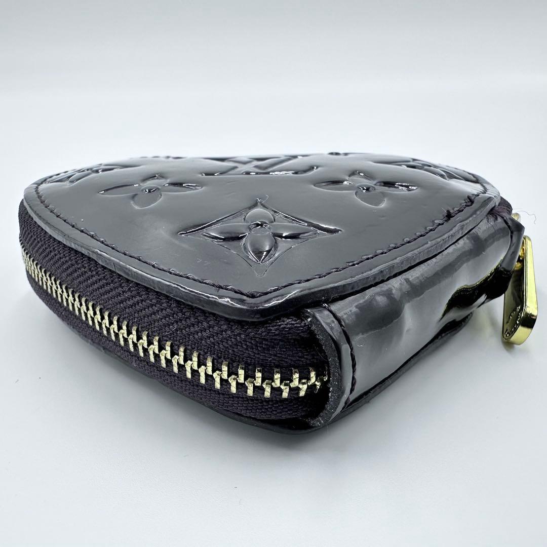 ルイヴィトン ヴェルニ ハート ポルトモネクール 小銭入れ ケース 茶