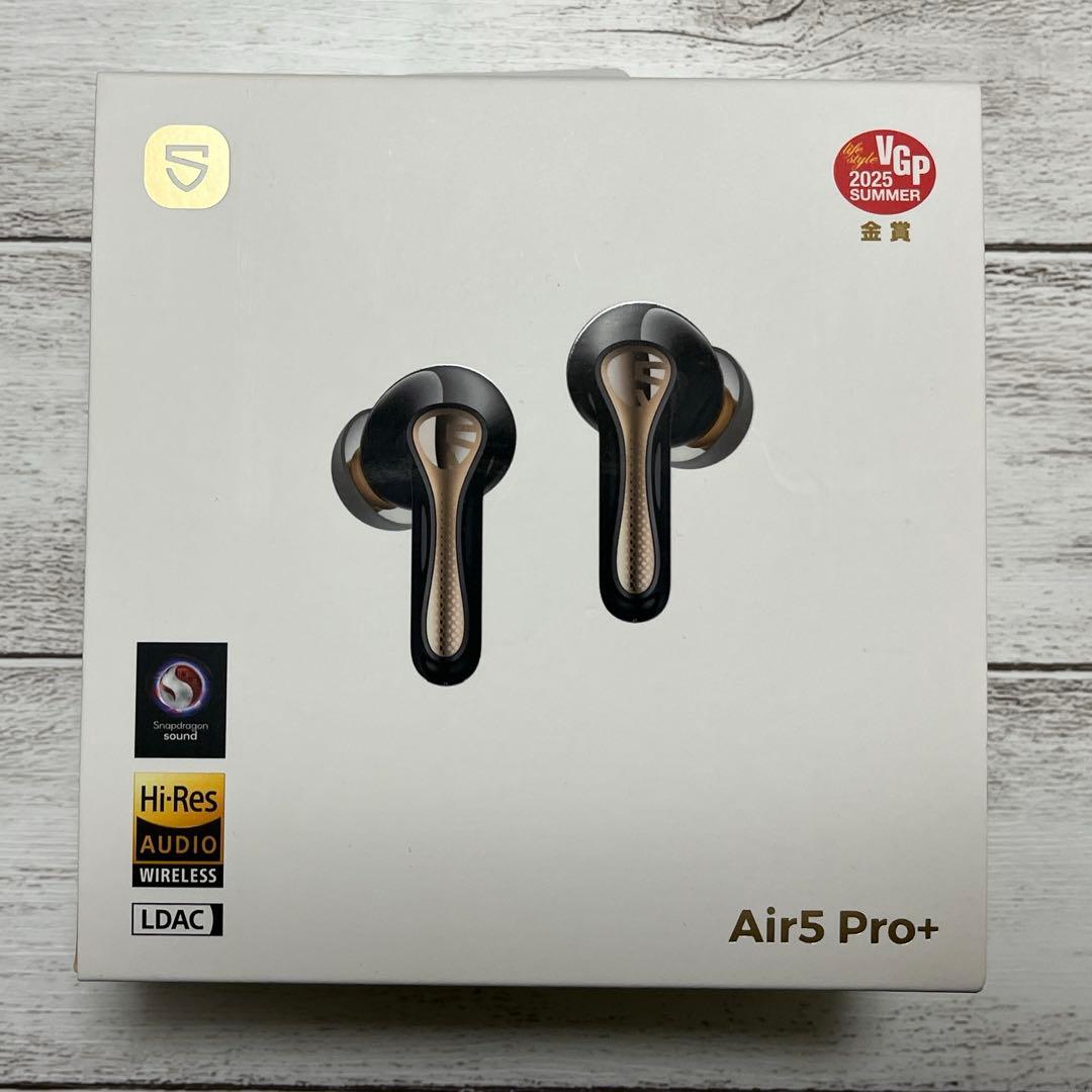 サウンドピーツ Air5 Pro+ ノイキャン付高性能ワイヤレスイヤホン