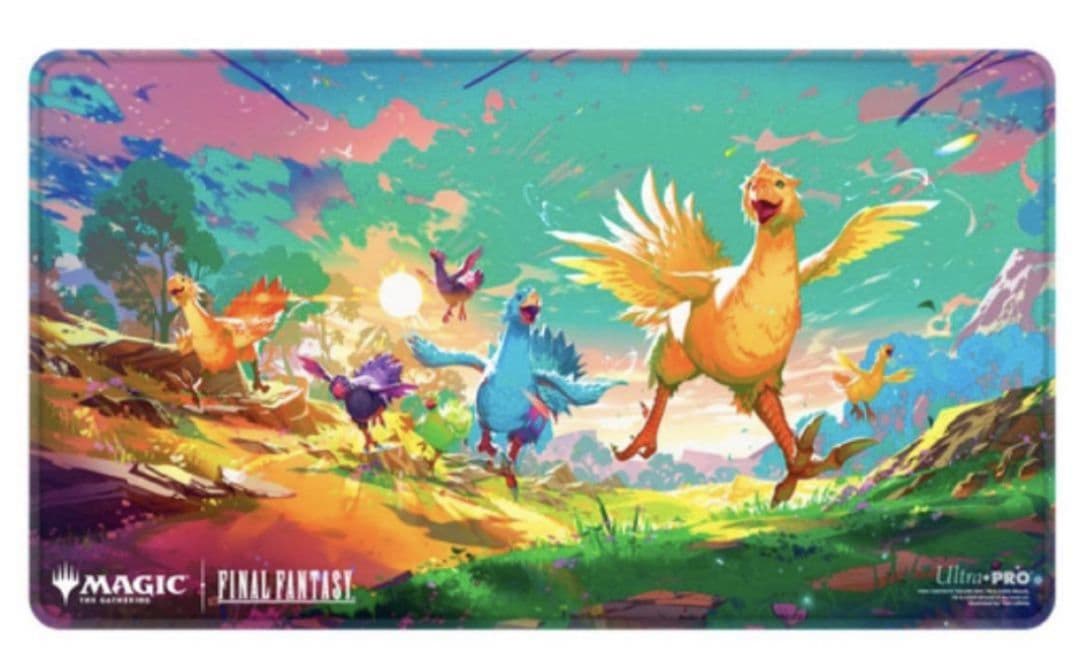 MTG 稀少 UltraPRO FF チョコボバンドル ホロフォイルプレイマット