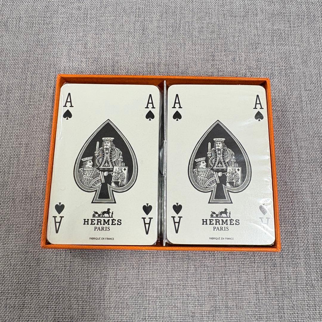 未使用 HERMES エルメス トランプ カードゲーム ブランド