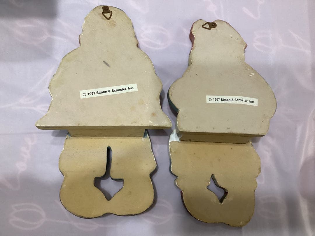 ラガディ・アンとアンディ　トールペイント木製人形デザイン収納ボックス　カントリー