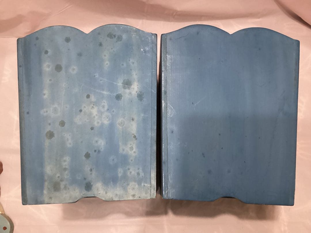 ラガディ・アンとアンディ　トールペイント木製人形デザイン収納ボックス　カントリー