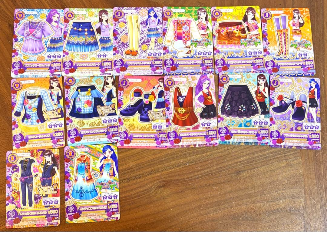 アイカツカード　ノーマルコーデセットまとめ売り